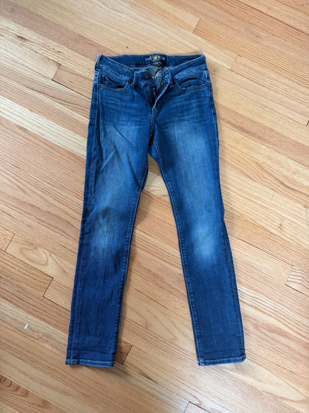 Lucky Brand Women's Dark Blue Stretch Skinny Jeans